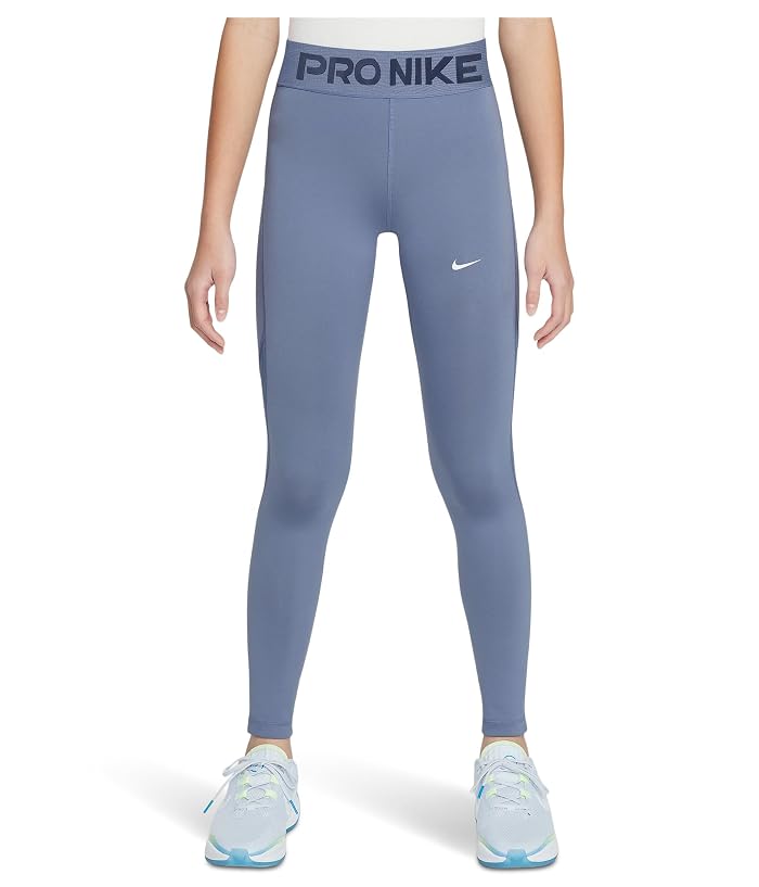 Nike Kids Pro Mid-Rise Leggings (Big Kid) - Image 3