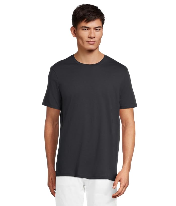 Armani Exchange Crew Neck Tee with Small Logo Patch