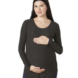 Beyond Yoga Featherweight Count On Me Maternity Crew Pullover