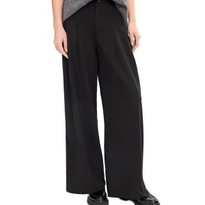 Liverpool Los Angeles 30" High-Rise Pleated Wide Leg Trousers