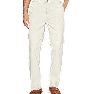 AG Jeans Archie Sueded Straight Trouser Pants Pumice