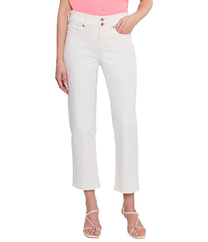 NYDJ Petite Bailey Relaxed Straight Crop Jeans