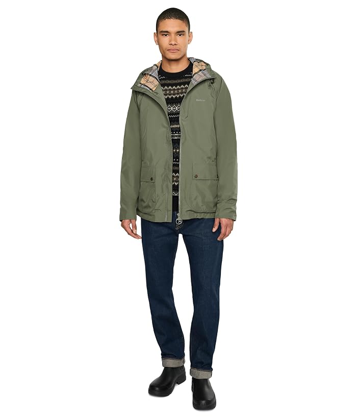 Barbour Hooded Domus Waterproof Jacket - Image 2