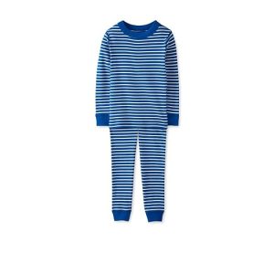 Hanna Andersson Striped Long John Pajama Set (Infant/Toddler/Little Kid/Big Kid)