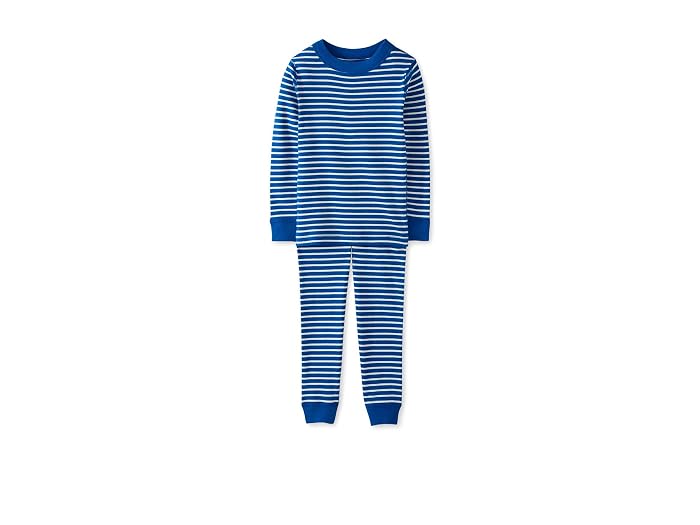 Hanna Andersson Striped Long John Pajama Set (Infant/Toddler/Little Kid/Big Kid) - Image 3