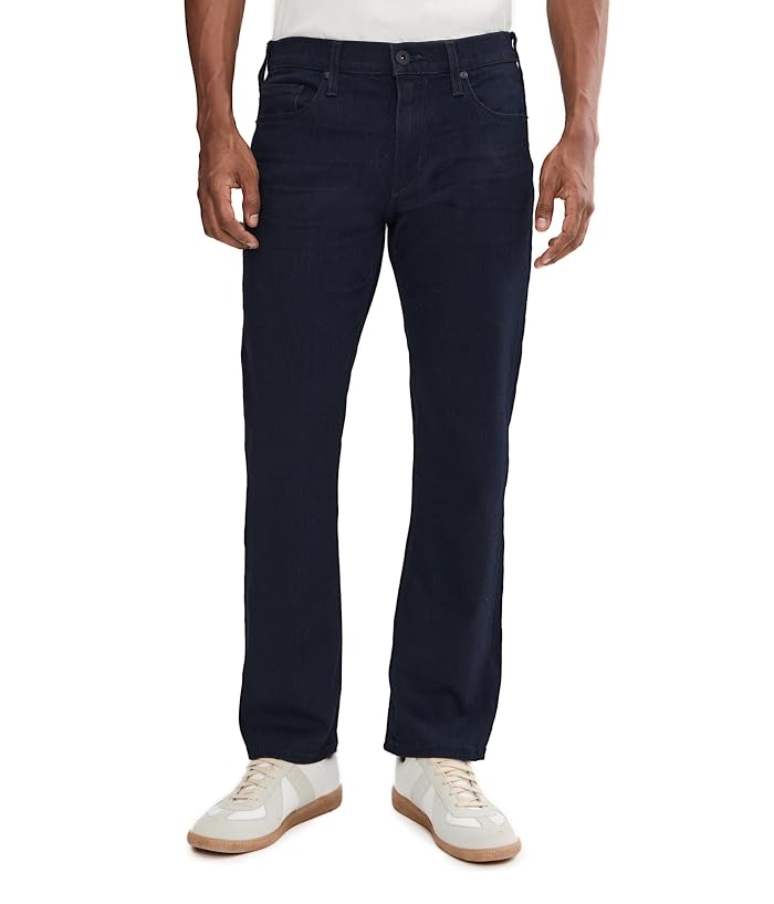 Paige Normandie 30" Inseam Transcend Straight Leg Jeans in Inkwell