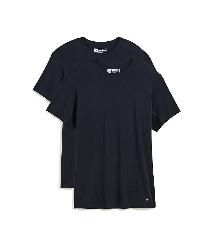SAXX UNDERWEAR Droptemp Dry Cotton Crew Neck 2-Pack