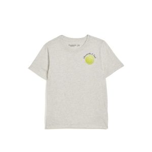 abercrombie kids Tennis Oversized Tee (Big Kids)