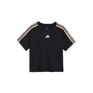 adidas Kids Aop 3S Raglan Tee (Big Kid)