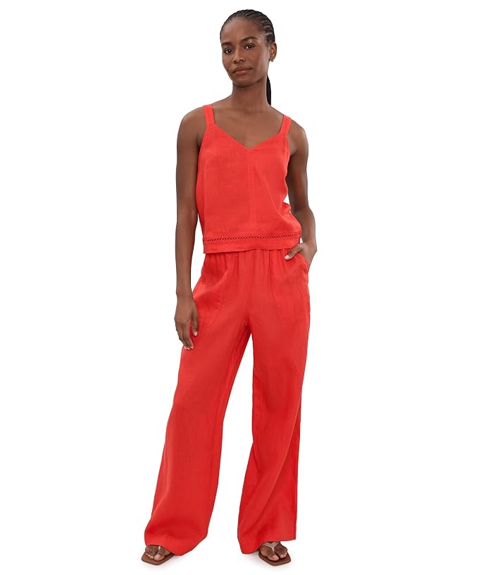 Splendid Stella Linen Trim Tank - Image 2
