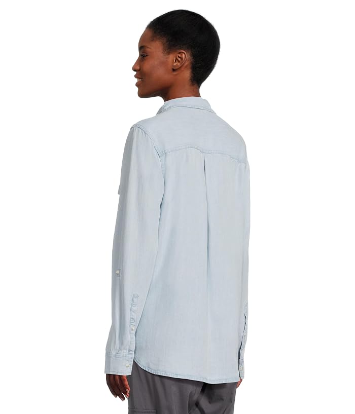 L.L.Bean Soft Washed Tencel Utility Shirt - Image 3
