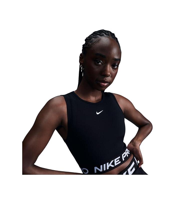 Nike Pro Dri-FIT Cropped Tank Top - Image 2