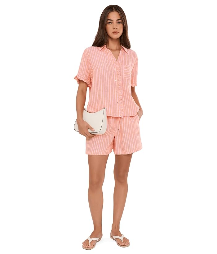Lilly Pulitzer Croix Linen Shorts - Image 2