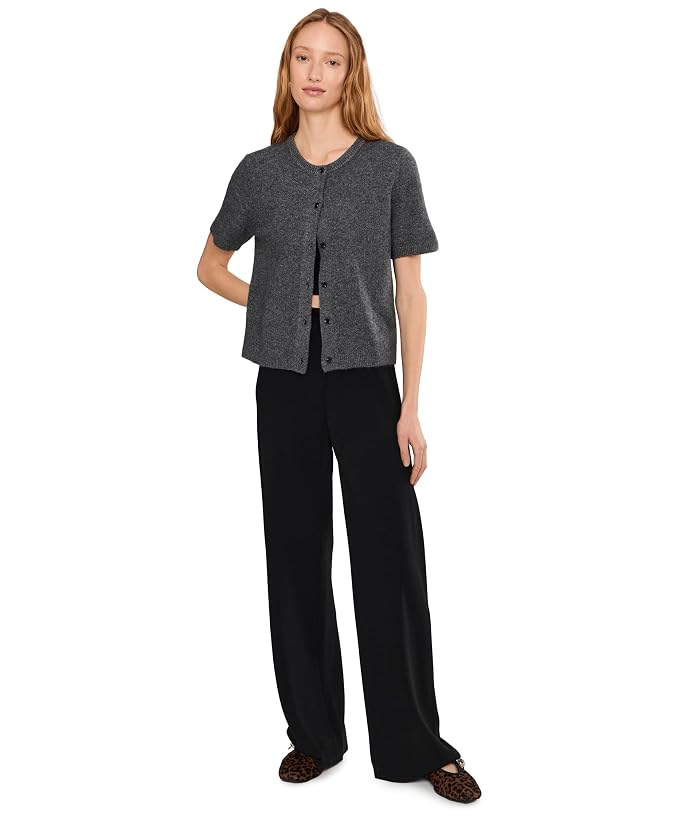 Vince High Waist Crepe Bias Pants - Image 2