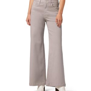 Hudson Jeans Jodie Wide Leg in Coated Moonrock