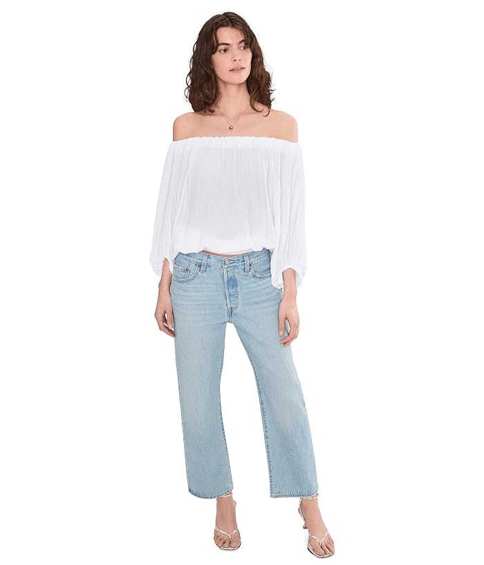 Vince Camuto Off The Shoulder Pleated Blouse - Image 2