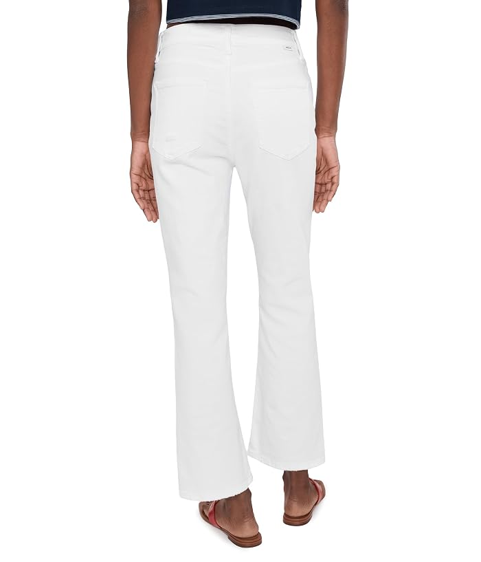 DAZE Shy Girl High-rise Crop Flare In Lamb Vintage - Image 4