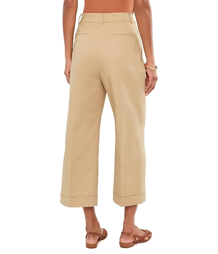 Lauren Ralph Lauren Double-Faced Stretch Cotton Cropped Pants - Image 3