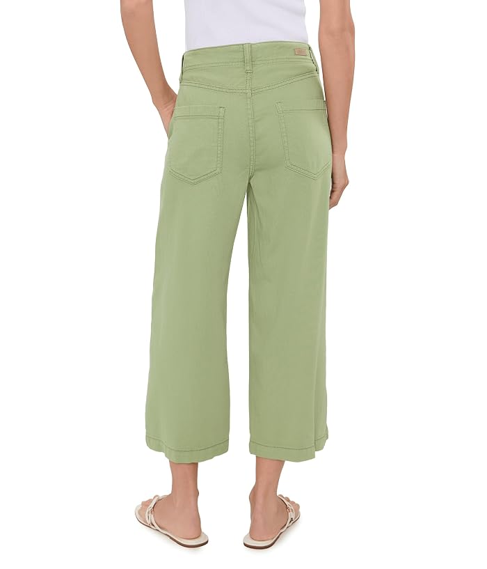 Liverpool Los Angeles Petite Mid-Rise Utility Crop Wide Leg Pants - Image 4
