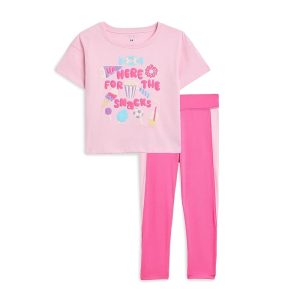 Under Armour Kids Color-Block Leggings Set (Little Kid)