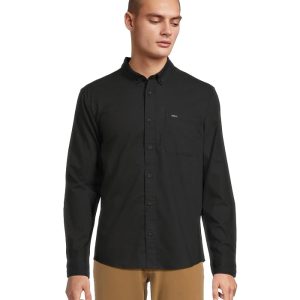RVCA Thatll Do Stretch Long Sleeve Woven