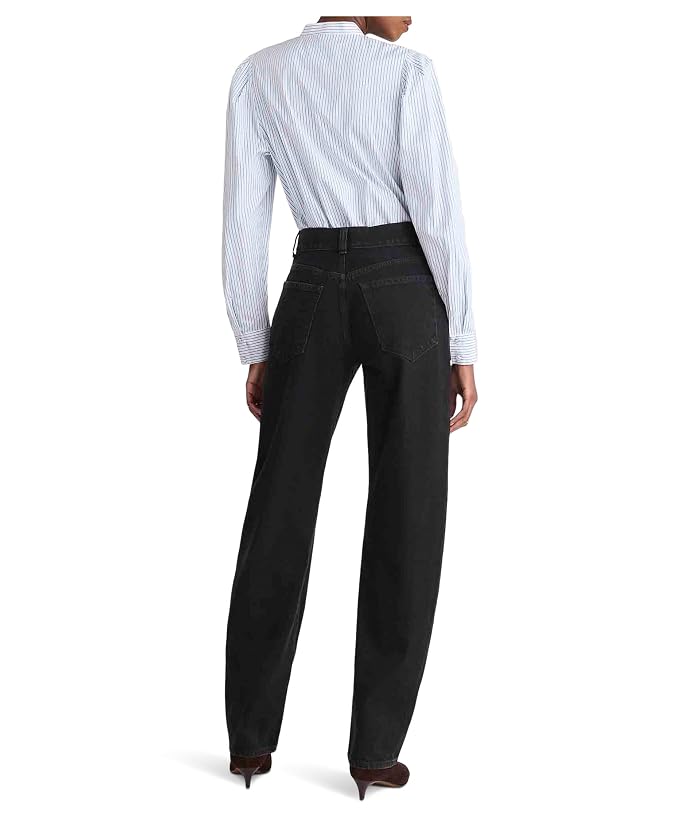 Madewell Balloon Jean In Black Frost - Image 3