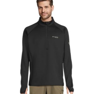 Columbia Crystal Leaf Omni-Heat Helix Half Zip