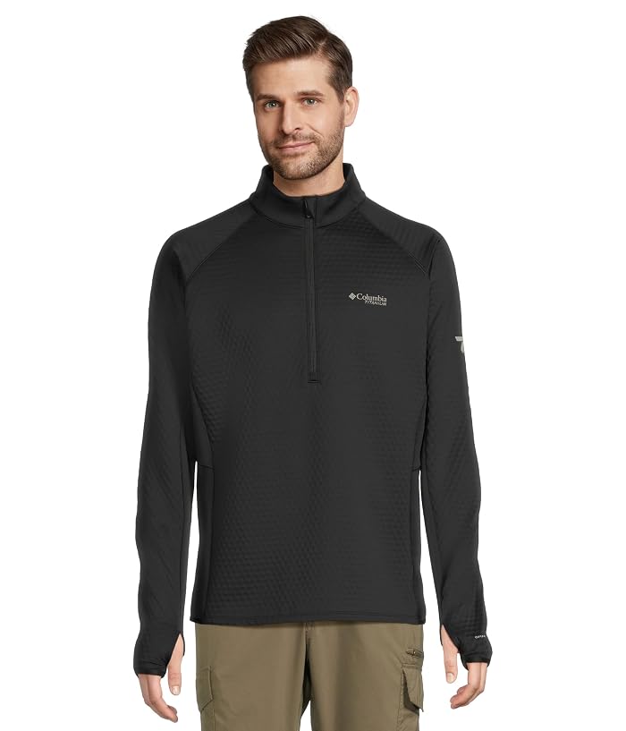 Columbia Crystal Leaf Omni-Heat Helix Half Zip