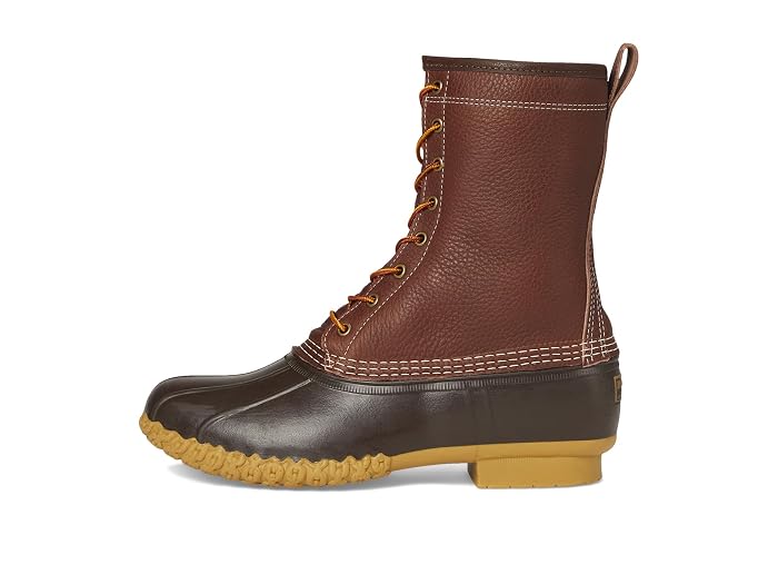 L.L.Bean 10" Bean Boots Shearling Lined Insulated Tumbled Leather - Image 4