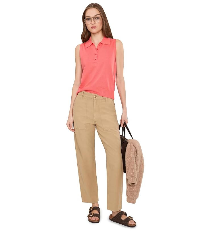 Lilla P Sleeveless Polo Sweater - Image 2
