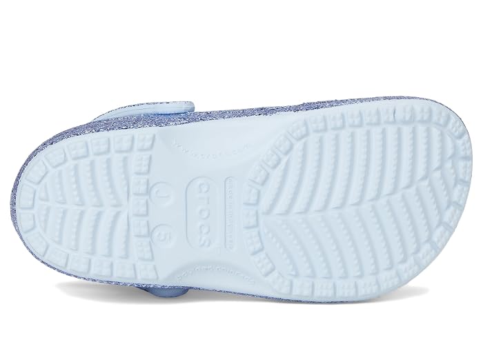 Crocs Kids Classic Glitter Clogs (Little Kid/Big Kid) - Image 3