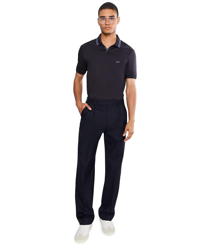 Armani Exchange Collared Polo Shirt - Image 2