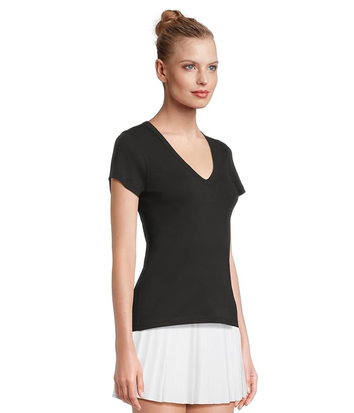 Lilla P Short Sleeve V-Neck - Image 2