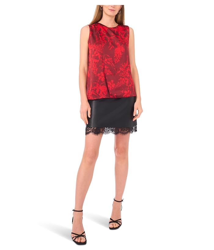 Vince Camuto Tank w/ Draped Neck and Center Front Pleat - Image 3