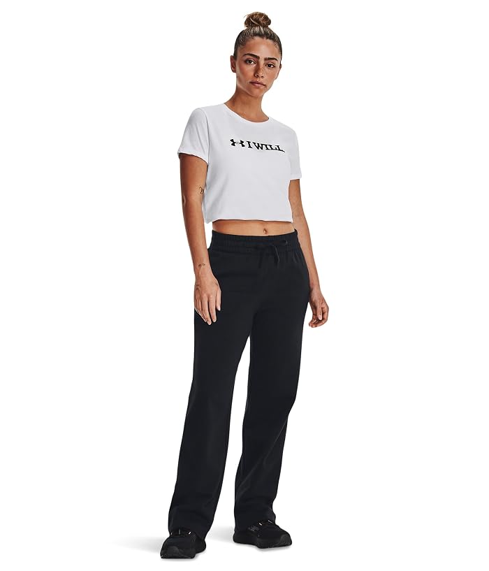 Under Armour Rival Fleece Straight Leg Pants - Image 4
