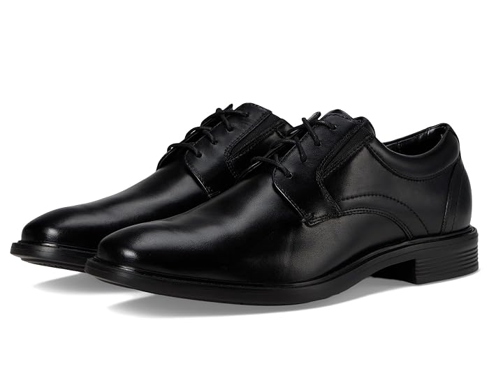 Nunn Bush Stark Plain Toe Oxford Leather Business Formal Derby Dress Casual Lace-Up