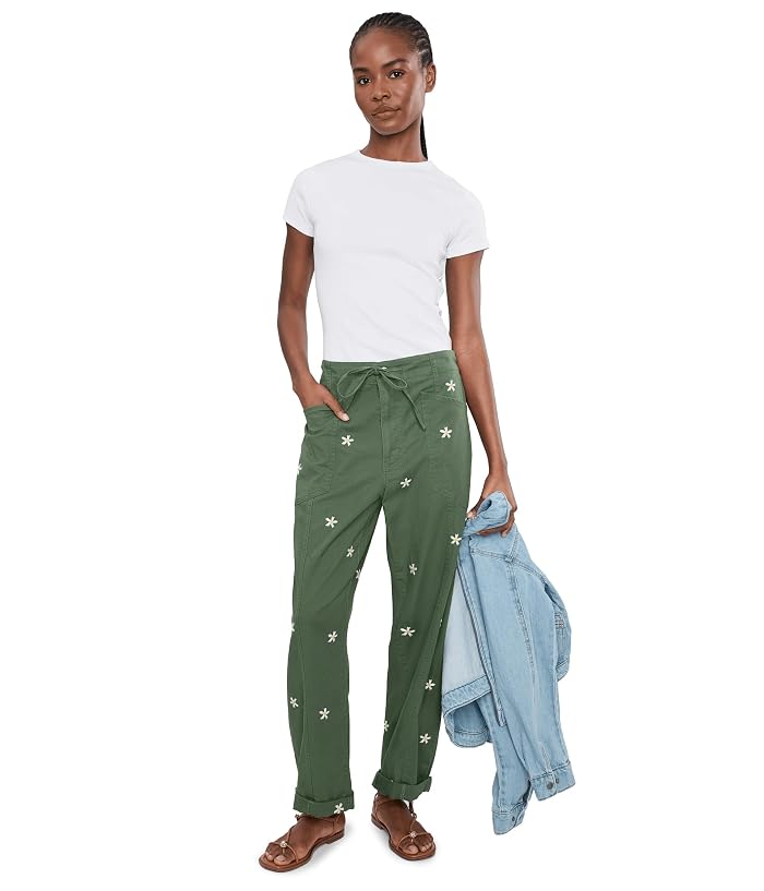 Madewell Ribbed Short Sleeve Crew Neck Tee with Center Back - Image 2