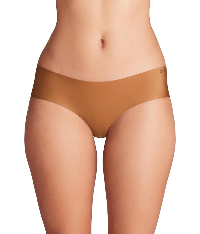 Under Armour Pure Stretch No Show Hipster - Solid 3-Pack - Image 4