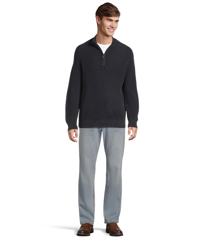 L.L.Bean Textured Washed Cotton Sweaters 1/4 zip - Image 5