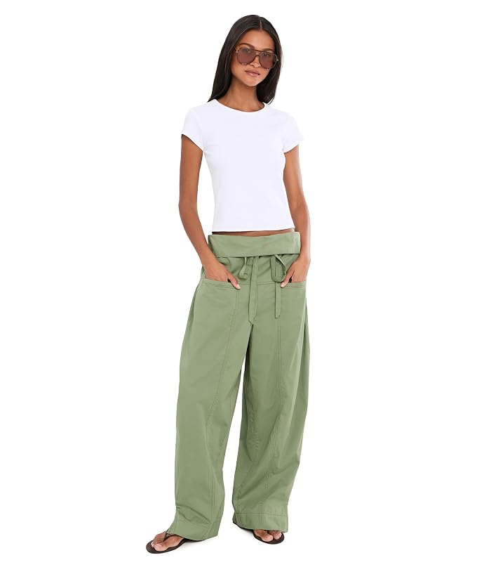 Free People Fisherman Drawcord Pull-On Pants - Image 2