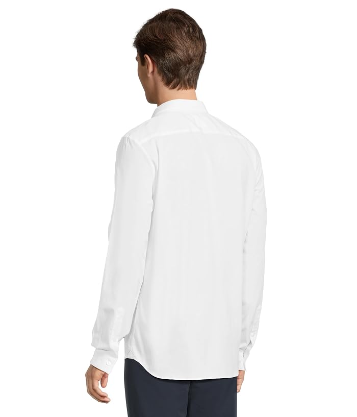 Lacoste Slim Fit Stretch Cotton Poplin Shirt - Image 3