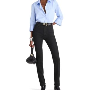 Madewell New Pencil In Black Frost