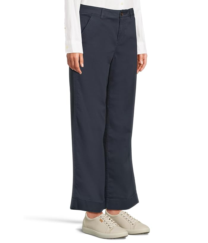 L.L.Bean Comfort Stretch Chino Mid-Rise Wide-Leg Pants - Image 2
