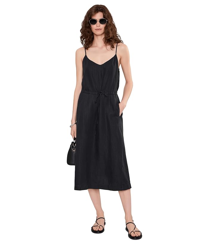 Michael Stars Sabine V-Neck Tie Front Midi Dress - Image 2