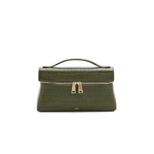 JW PEI Thea Croc-Embossed Top Handle Bag