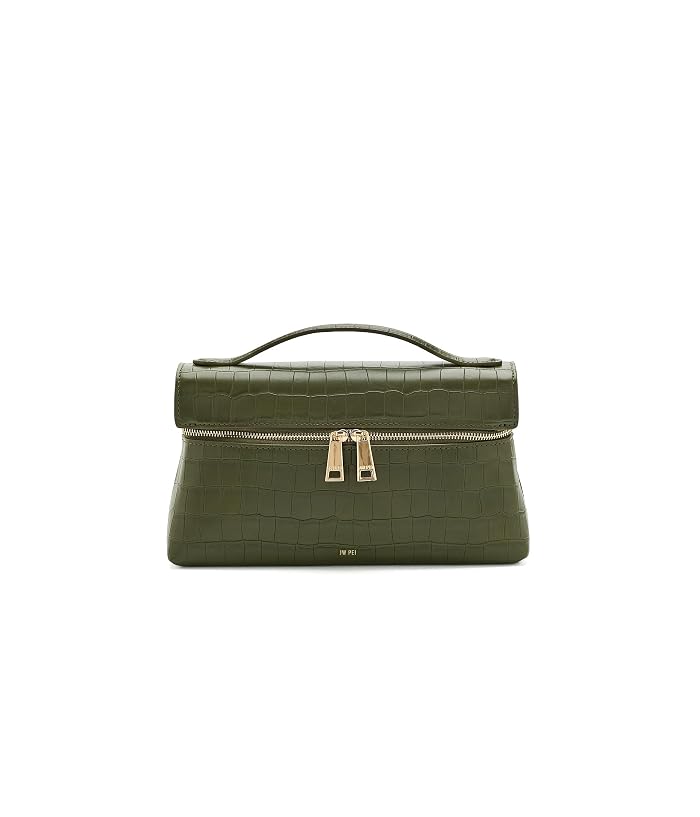 JW PEI Thea Croc-Embossed Top Handle Bag