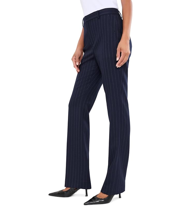 Lauren Ralph Lauren Pinstripe Wool-Blend Twill Straight Pants - Image 3