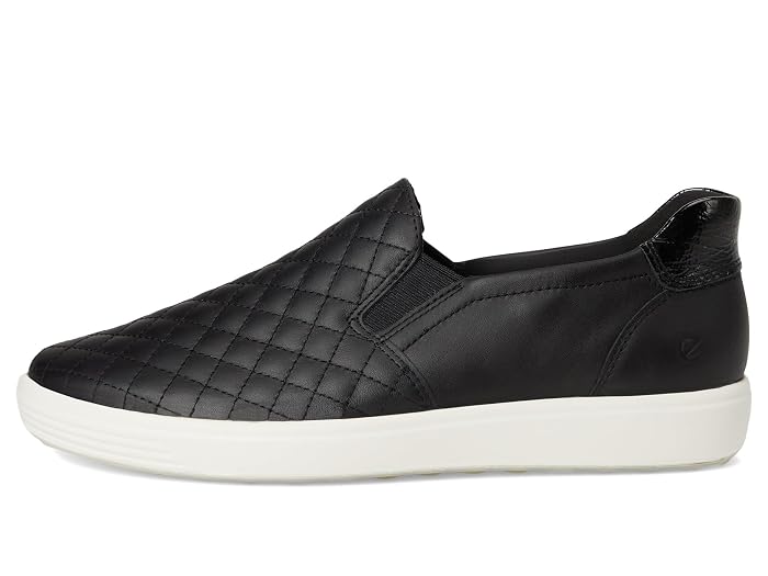 ECCO Soft 7 Quilted Easy Slip-On Sneakers - Image 4