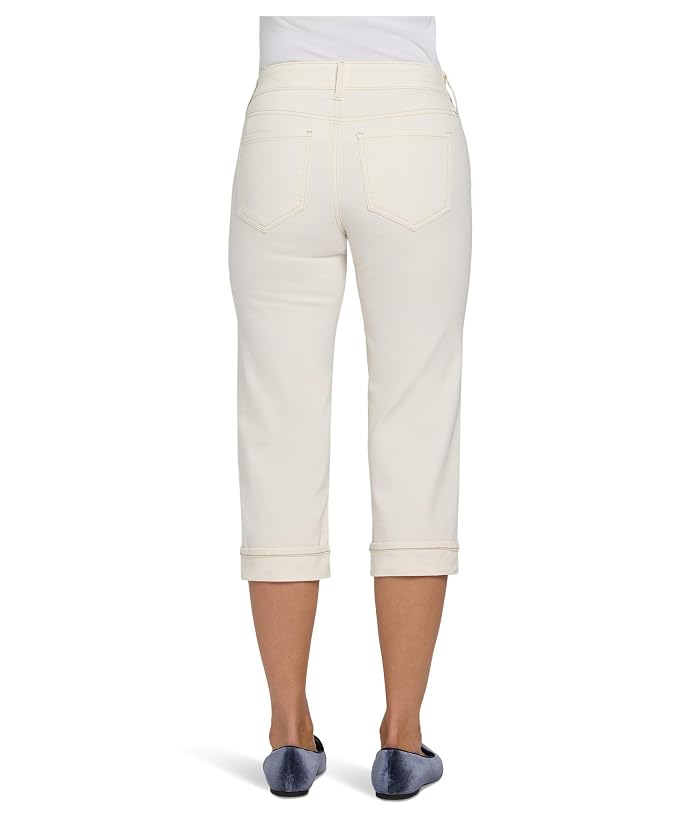 NYDJ Marilyn Crop Cuff Jeans in Vintage White - Image 3