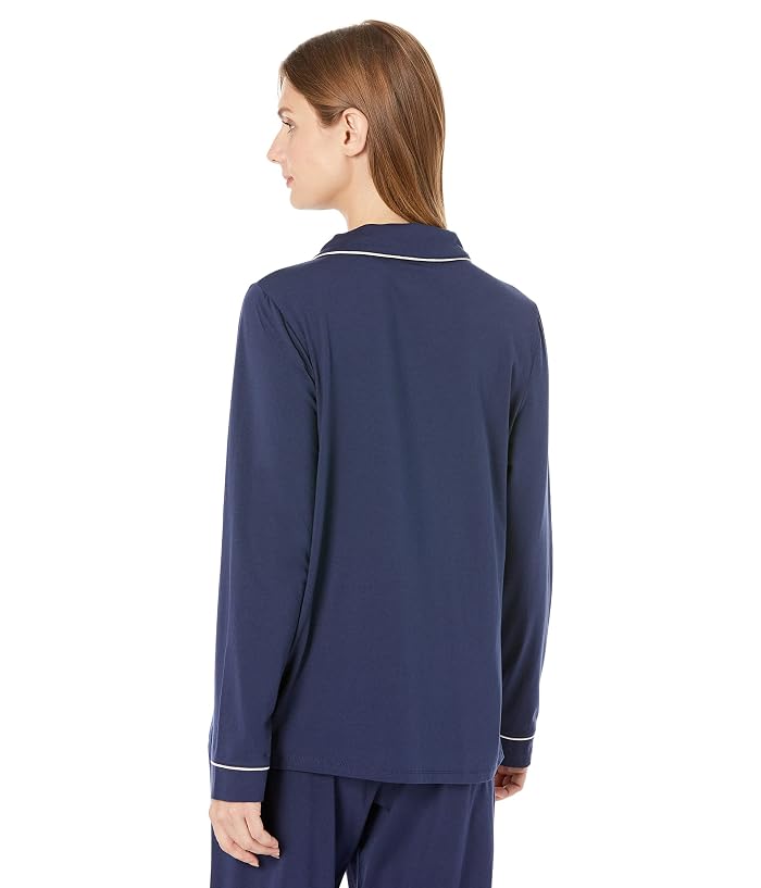 L.L.Bean Super Soft Shrink-Free Button Front Pajama Set - Image 4